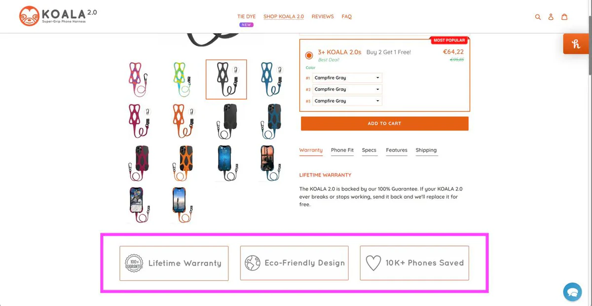 Bonus Section: Winning Product Page Recipe