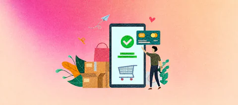 Kaching’s pre-orders and bundles guide cover with an illustrated checkout screen.