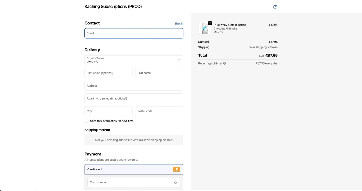 New Feature: Quick Checkout Links