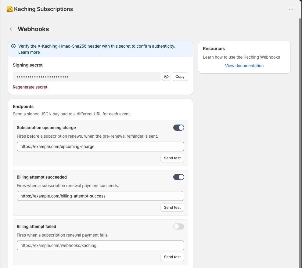 Webhooks