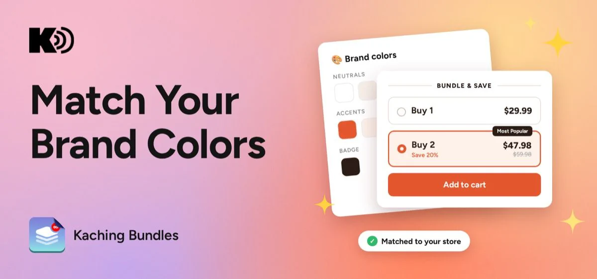 Kaching Brand Colors