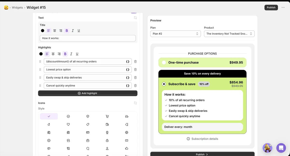 A new widget editor