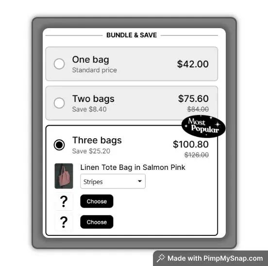11. Tiered volume discounts