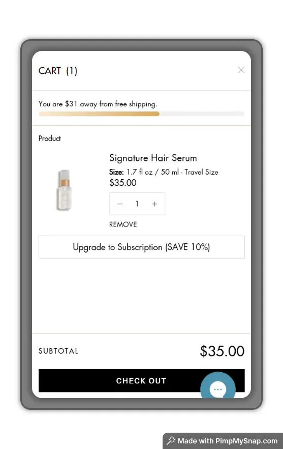 16. Progress bar in cart/checkout