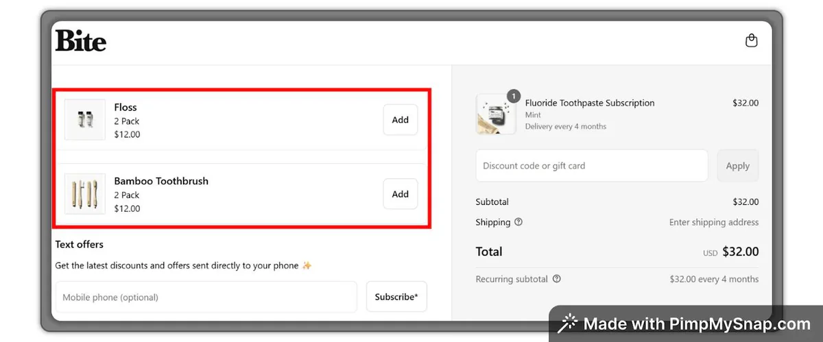 2. Use cross-selling and upselling