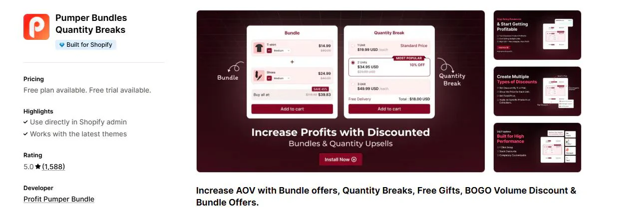6. Pumper Bundles Quantity Breaks
