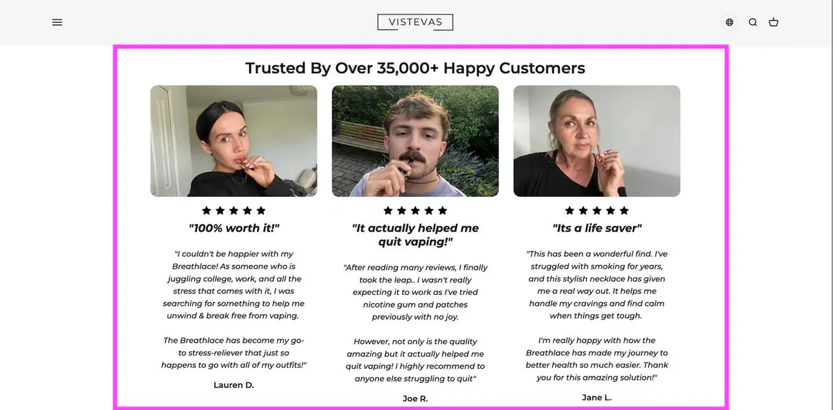 Bonus Section: Winning Product Page Recipe