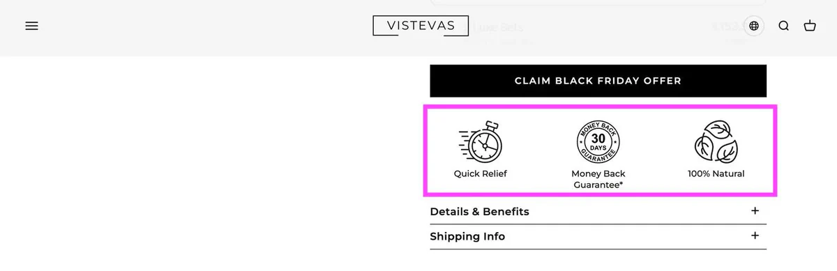 Bonus Section: Winning Product Page Recipe